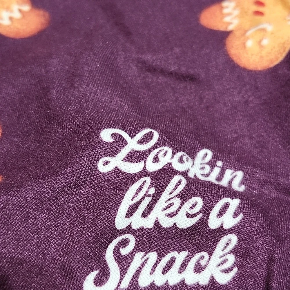 VS PINK 2019 GINGERBREAD LOUNGE BOXY SHORT LARGE